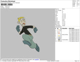 Ron Embroidery File 4 size