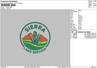 Sierracircle Embroidery File 6 sizes