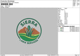 Sierracircle Embroidery File 6 sizes
