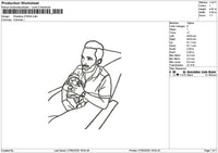 Photoline 2705a Embroidery File 6 sizes