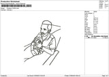 Photoline 2705a Embroidery File 6 sizes
