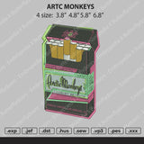 Artic Monkeys Embroidery File 4 Size