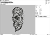 Ryomen Line Embroidery File 6 sizes