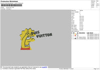 Simpson Louise V Embroidery File 4 size