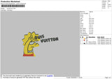 Simpson Louise V Embroidery File 4 size
