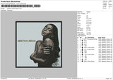 Sade Love embroidery File 6 sizes