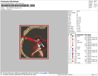 Sailormars Rectangle Embroidery FIle 4 size