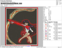 Sailormars Rectangle Embroidery FIle 4 size