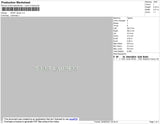 Saint Laurent Embroidery File 4 size
