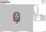 Sally Chibi 1906 Embroidery File 6 sizes