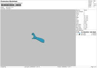 Saly Hand Embroidery File 6 sizes