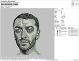 Sam Smith Embroidery File 4 size