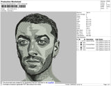 Sam Smith Embroidery File 4 size