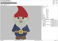 Santa Claus Clipsart Embroidery File 4 size