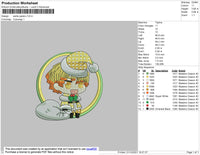 Santa Paduro Embroidery File 4 size