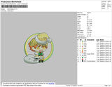 Santa Paduro Embroidery File 4 size