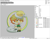 Santa Paduro Embroidery File 4 size