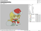 Santa Paduro Embroidery File 4 size