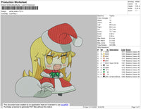 Santa Paduro Embroidery File 4 size