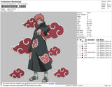 Sasori V2 Embroidery File 4 size