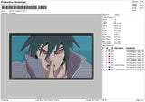 Sasuke Rinnegan Embroidery File 4 size