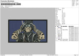 Sasuke Uchiha Embroidery File 4 size