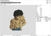 Satoru1303 Embroidery File 6 sizes