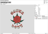 Sauce Boyz Embroidery File 6 sizes
