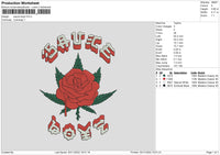 Sauce Boyz Embroidery File 6 sizes