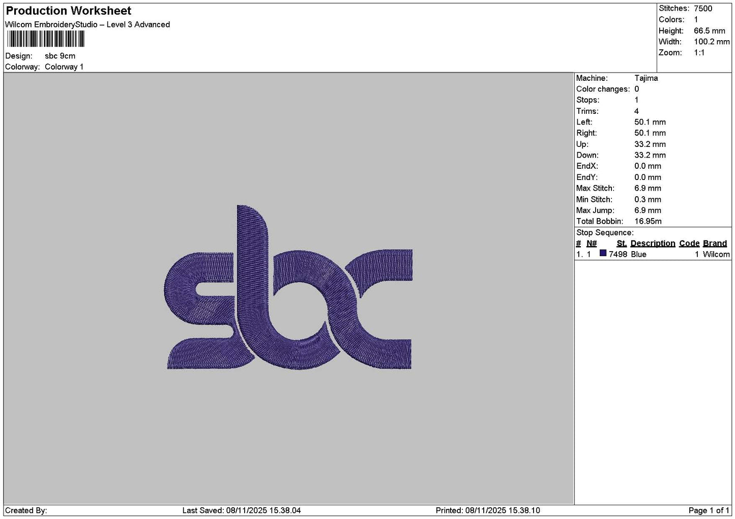 Btt Sbc Text Embroidery 2 Files