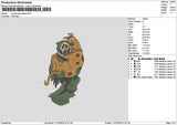 Scoobytext Embroidery File 6 sizes