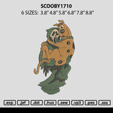 Scoobytext Embroidery File 6 sizes
