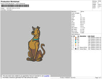 Scooby Doo V2 Embroidery File 4 size