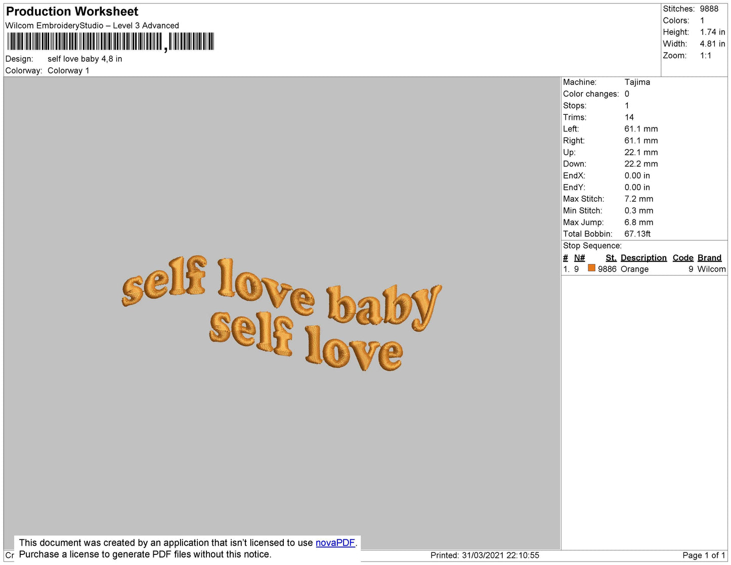 Self love baby v1