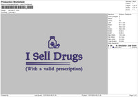 Sell Text 01 Embroidery File 6 sizes