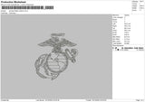 Samper Fidelis Outline Embroidery File 6 sizes