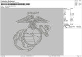 Samper Fidelis Outline Embroidery File 6 sizes