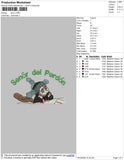 Senor Embroidery File 4 size