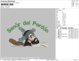 Senor Embroidery File 4 size