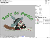 Senor Embroidery File 4 size