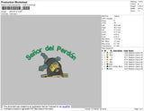 Senor V2 Embroidery File 4 size