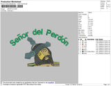 Senor V2 Embroidery File 4 size
