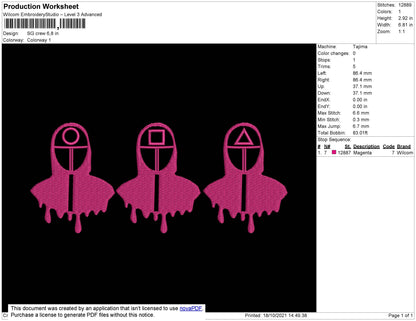 SG Crew Embroidery File 4 size
