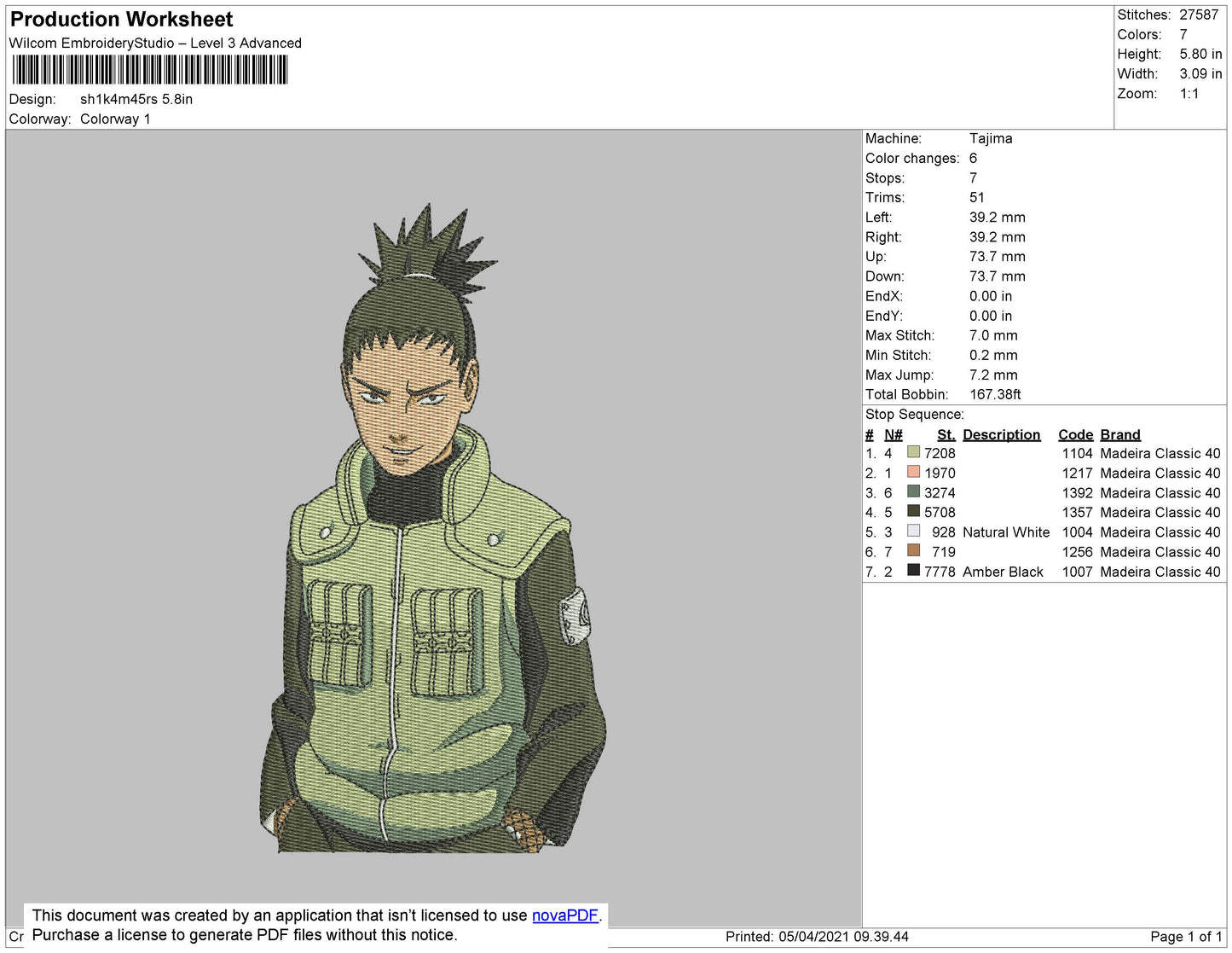 Shikamaru Stand