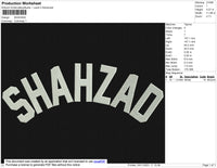 Shahzad, Shahzad 06 & 06 Embroidery