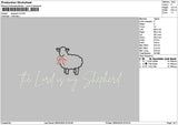 Shepherd V1 V2 Embroidery 2 Files