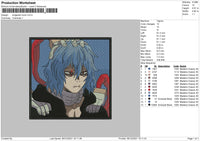 Shigakari Embroidery File 4 size