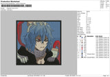Shigakari Embroidery File 4 size