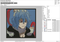 Shigakari Embroidery File 4 size