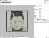 Shikamaru 003 Embroidery File 4 size